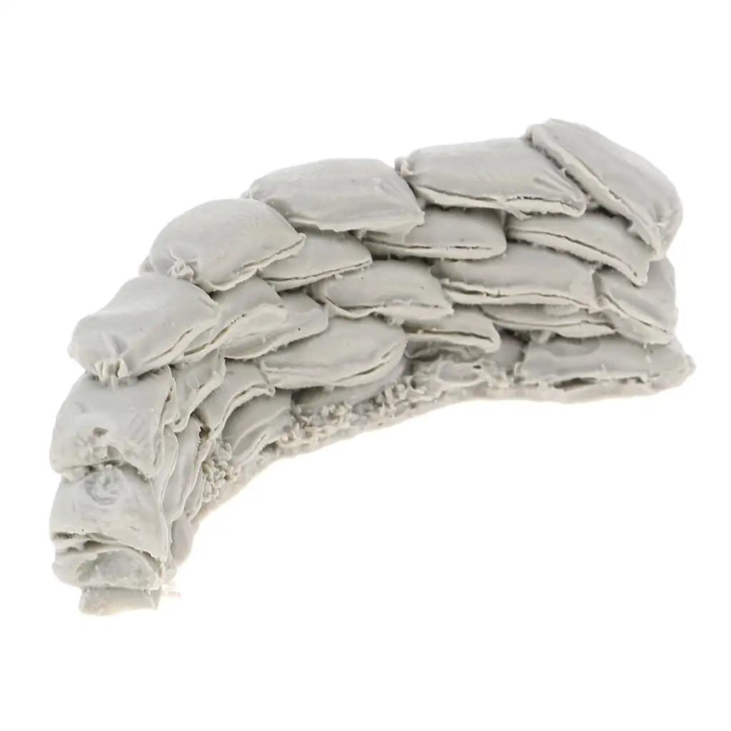 Kit en résine non peint, modèles de la seconde guerre mondiale, accessoires de Table de sable, mur