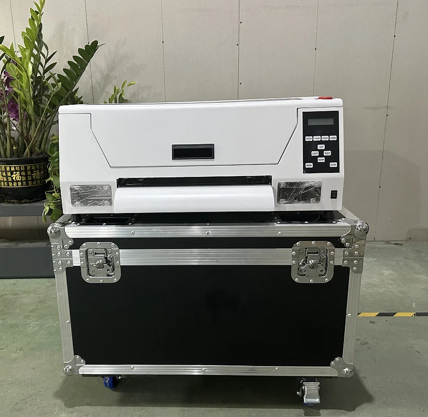 Cheapest A3 DTF mini printer small desktop easy to operate one XP600 head 30CM DTF printing machine for T-shirt heat transfer