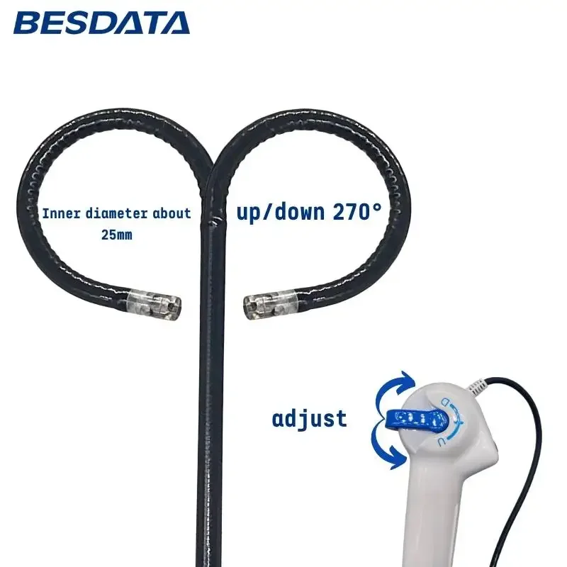 Ureteroscopy BESDATA Top quality manufacturers single use flexible video ureteroscope set for diagnostic ureteroscopy