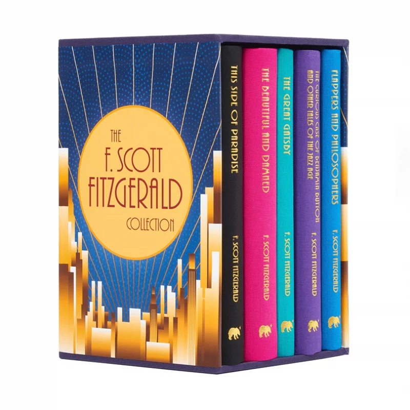 

The F Scott Fitzgerald Collection Deluxe 5Book Hardcover Boxed Set F Scott Fitzgerald Sirius Entertainment 9781839407512 Book