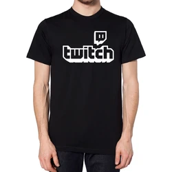 Personalised Twitch Tv Gaming Men T-Shirt Huikoo High Quality 100% Cotton Stream Live Viral Fans Tee Unisex Fathers Day Kid Gift