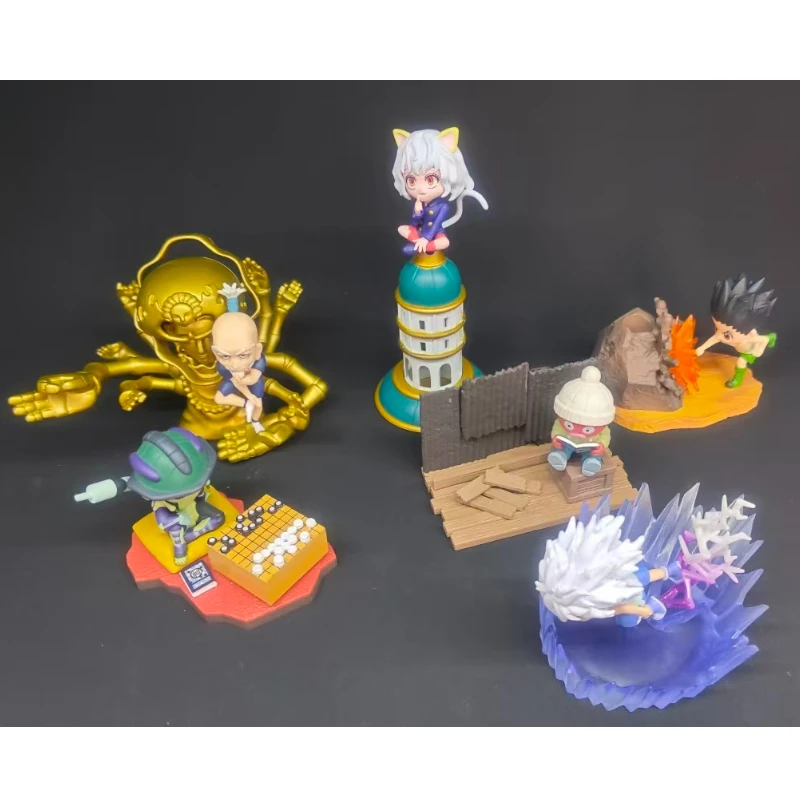 Hot Sale Genuine Re Ment Full Time Hunter Stationery Assistant P3 Hunterhunter Reme Gon Killua Meruem Neferpitou Netero Lkalgo - view 5
