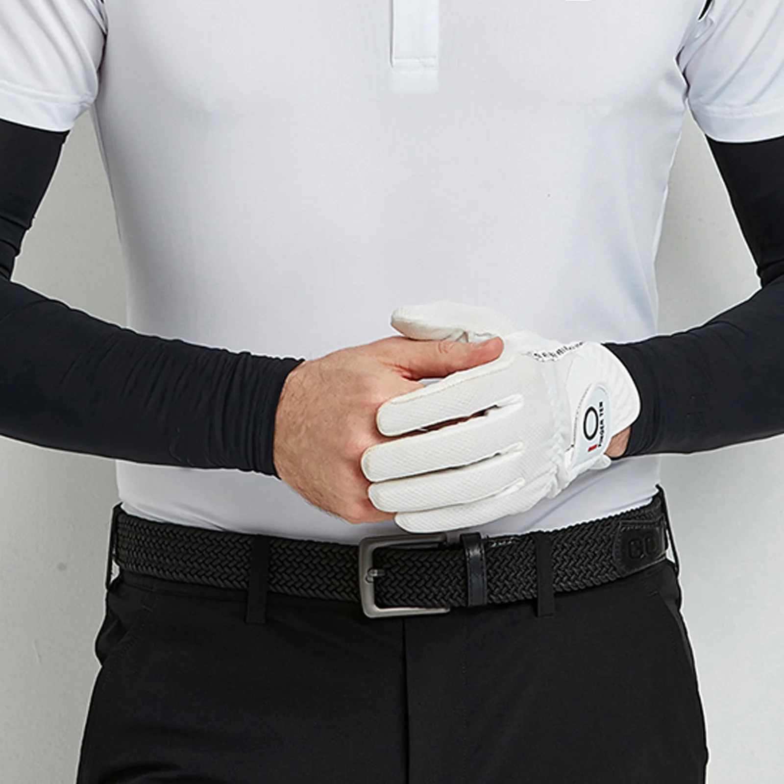 Men\'s Golf Glove Left Right Hand Hot Wet Weather No Sweat Rain Grip Gloves Black Gray White gant golf femme Drop Shipping