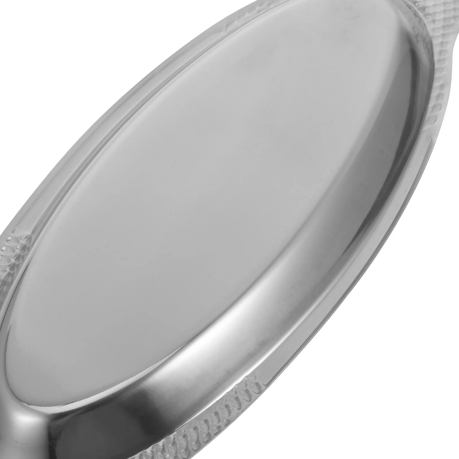 

1Pcs Steamed Fish Tray Stainless Steel Fish Plate with Textured Design Mirror Polish Easy Clean Serving Dish for Home Kitchen