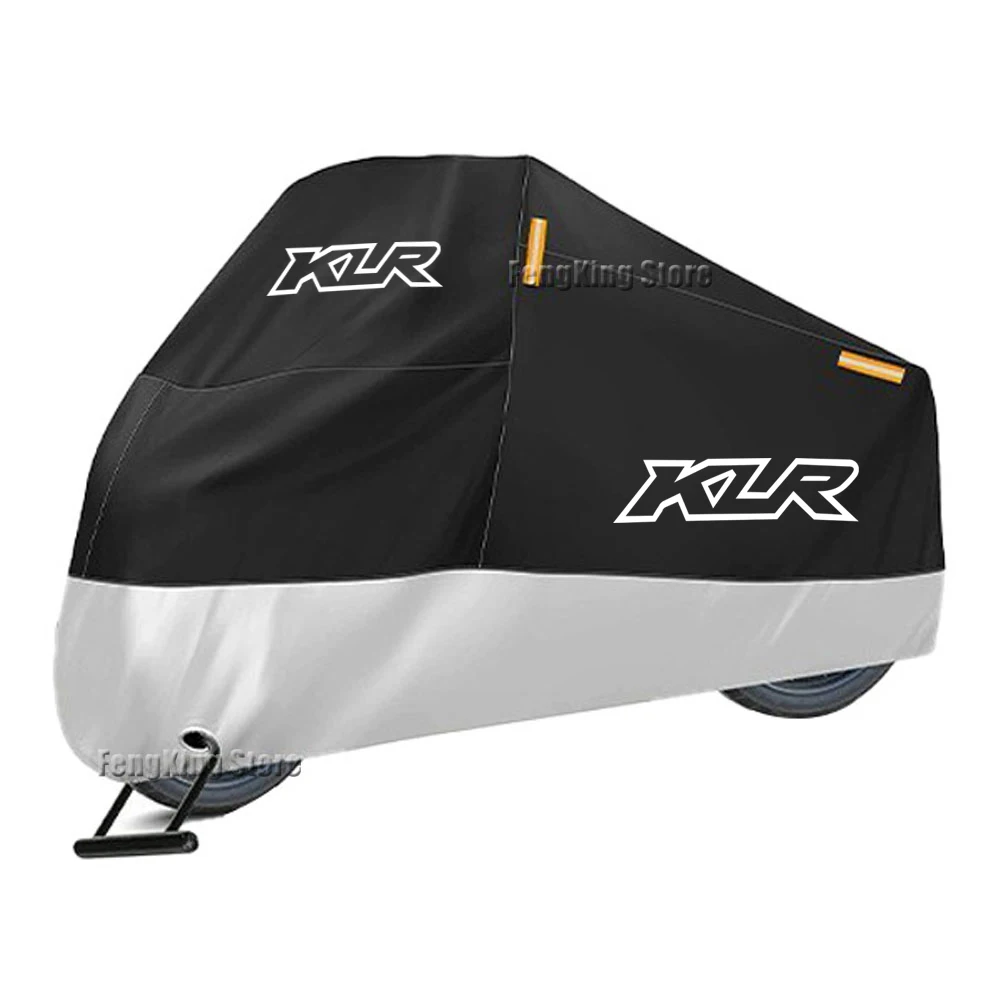 

Motorcycle Cover Waterproof Outdoor All Season Dustproof UV Protective Rain Cover for KLR650 KLR 650