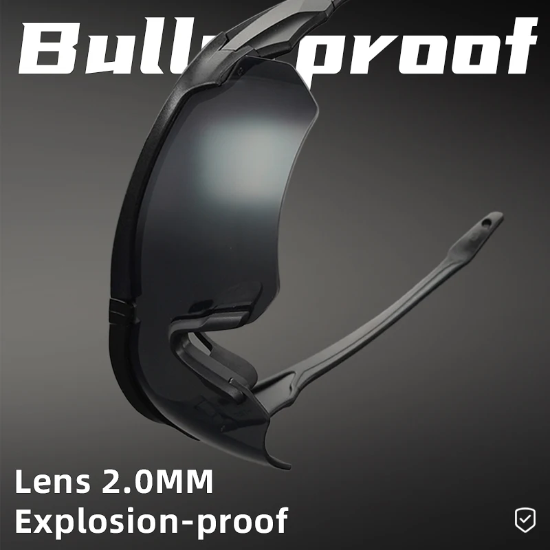 نظارات تكتيكية عسكرية CS مسدس هواء يندبروف نظارات الرماية HD 3 عدسة على الطرق الوعرة دراجة نارية تسلق الجبال نظارات واقية