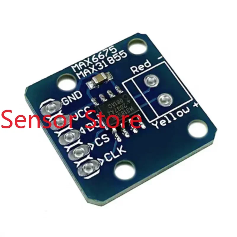 5PCS MAX6675/MAX31855 Thermocouple Module Temperature Sensor K-type   SIP Interface