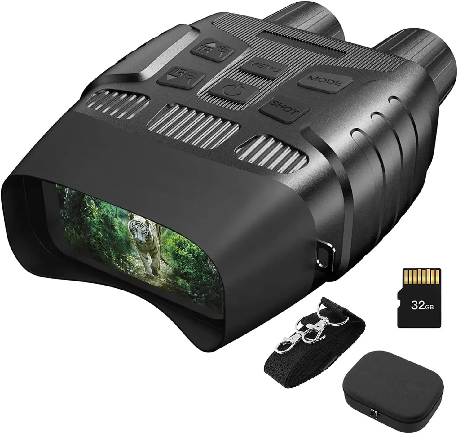 

Night Vision Binoculars Night Vision Goggles for Adults - Digital Infrared Binoculars can and Video with 32GB Memory Card