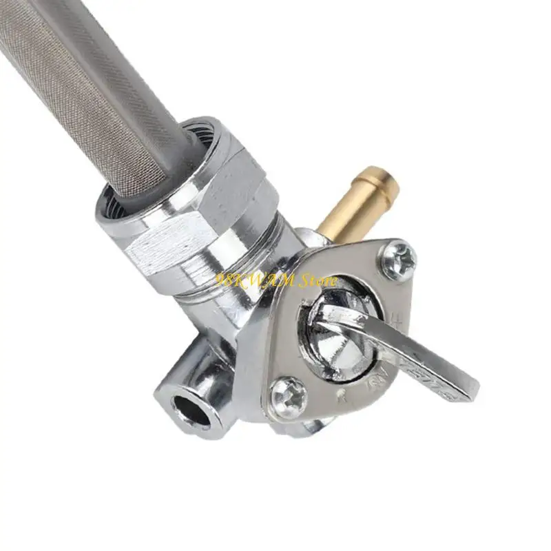 Manual Control Valves Switches Assembly for Fuel System Replacement Aluminum Petcock Valves Part Number 62167-81 62163-75 68UF