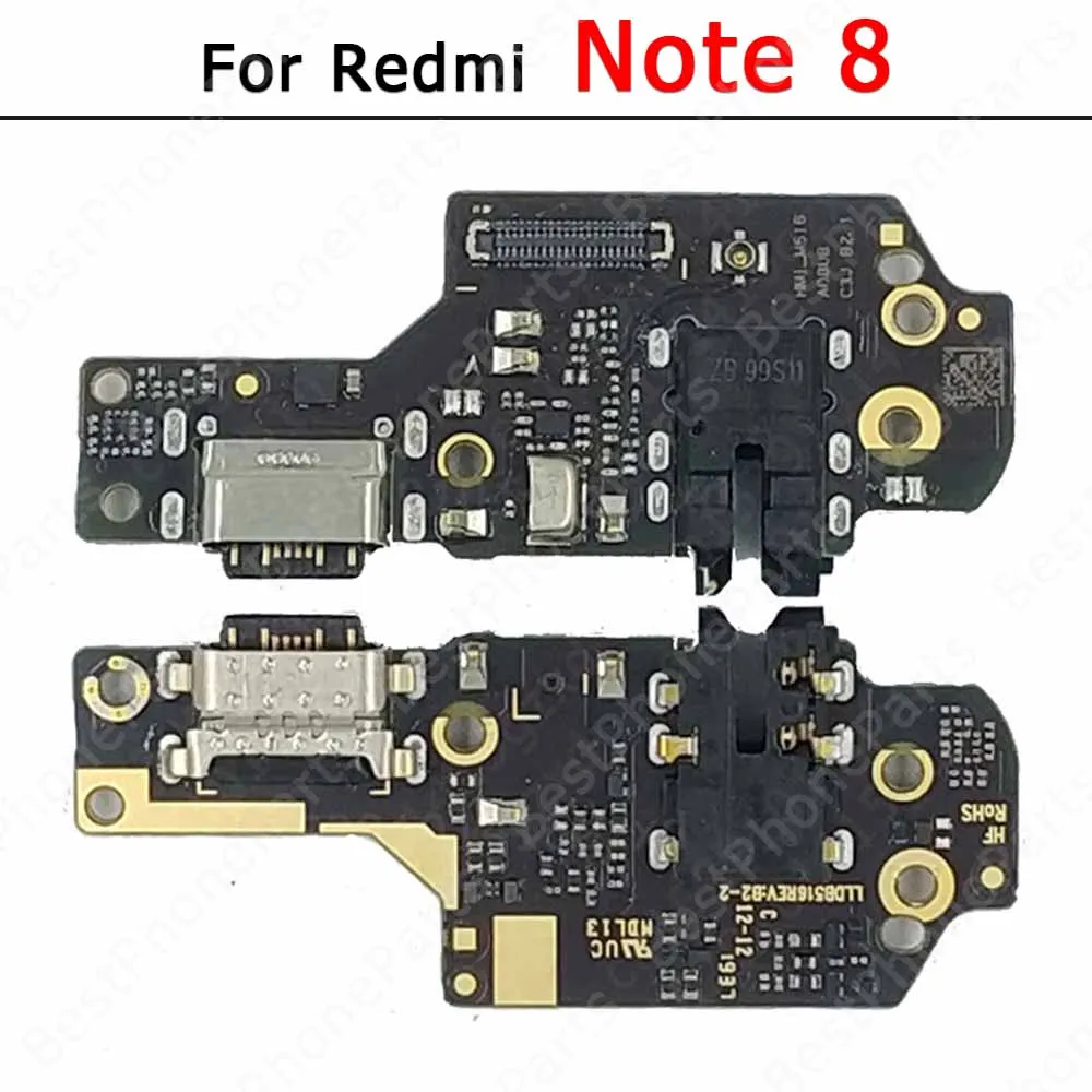 Charge Board For Xiaomi Redmi Note 11 10 10S 9 9S 9T 8 8T 7 Pro Charging Port Usb Connector Pcb Dock Socket Spare Parts