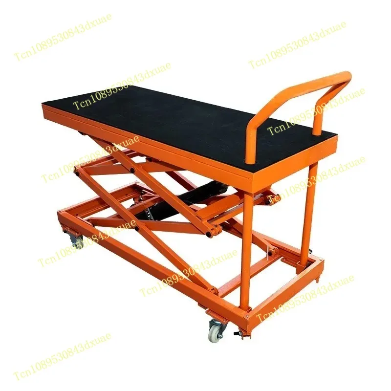 Electric Lifting Horse Stool Hydraulic Platform Truck Trolley Scissor Type Workbench Small Bricklaying Interior Decoration