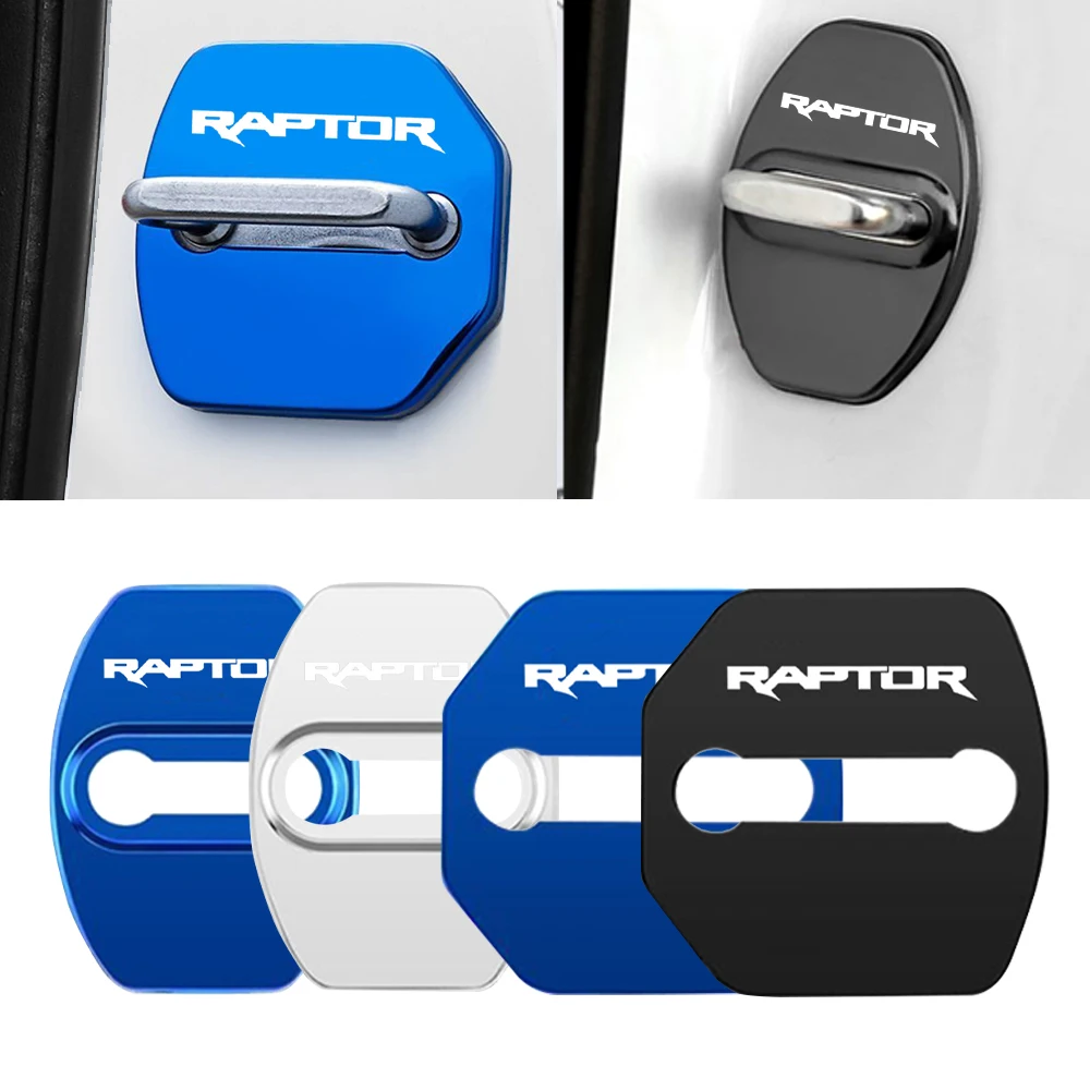 

4pcs Car Door Lock Buckle Protection Cover Anti-rust Waterproof for Ford Ranger 2008 2009 2010 2011 2012 2013 2014 - 2024 2025