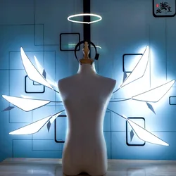 Exusiai Wings Halo Cosplay Rekwisieten Rhodes Island Sniper Game Arknights Halloween Carnaval Kostuums Rekwisieten Voor Fancy Party