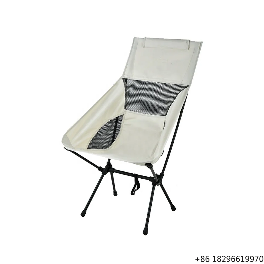Modern Collapsible Garden Camping Chair Carbon Steel Oxford Frame Portable for Outdoor Furniture Travel Fishing Beach Hiking