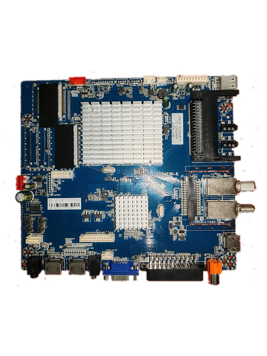 

CV3463H-K BH-13677 4K LED TV MAIN Motherboard BOARD out 120HZ 4K Clearly see the position of the 40P line