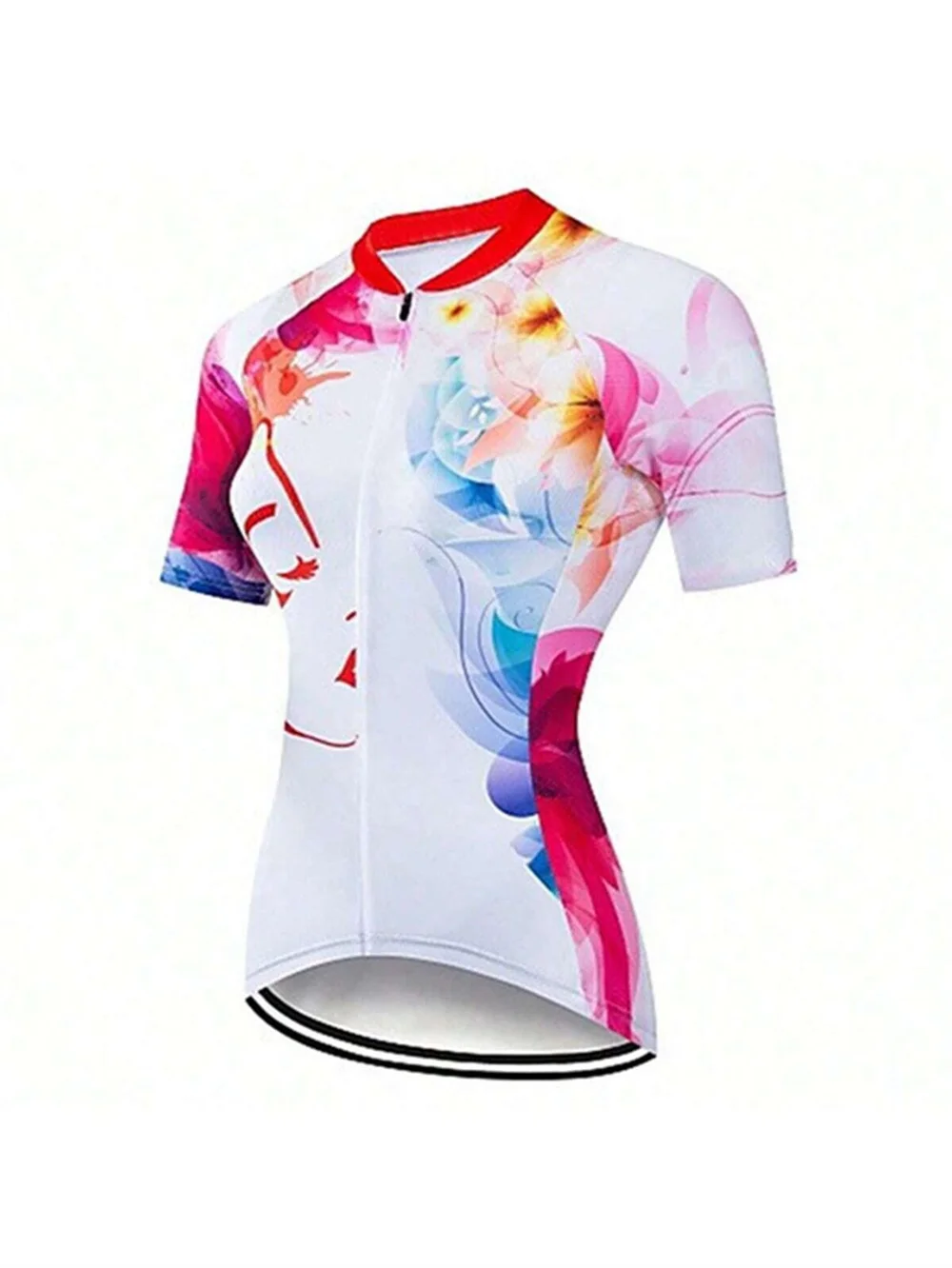 Women\'s Cycling Jersey Quick Dry Breathable Bike Shirts with Pockets, Bicycle Clothing for Road Biking Riding