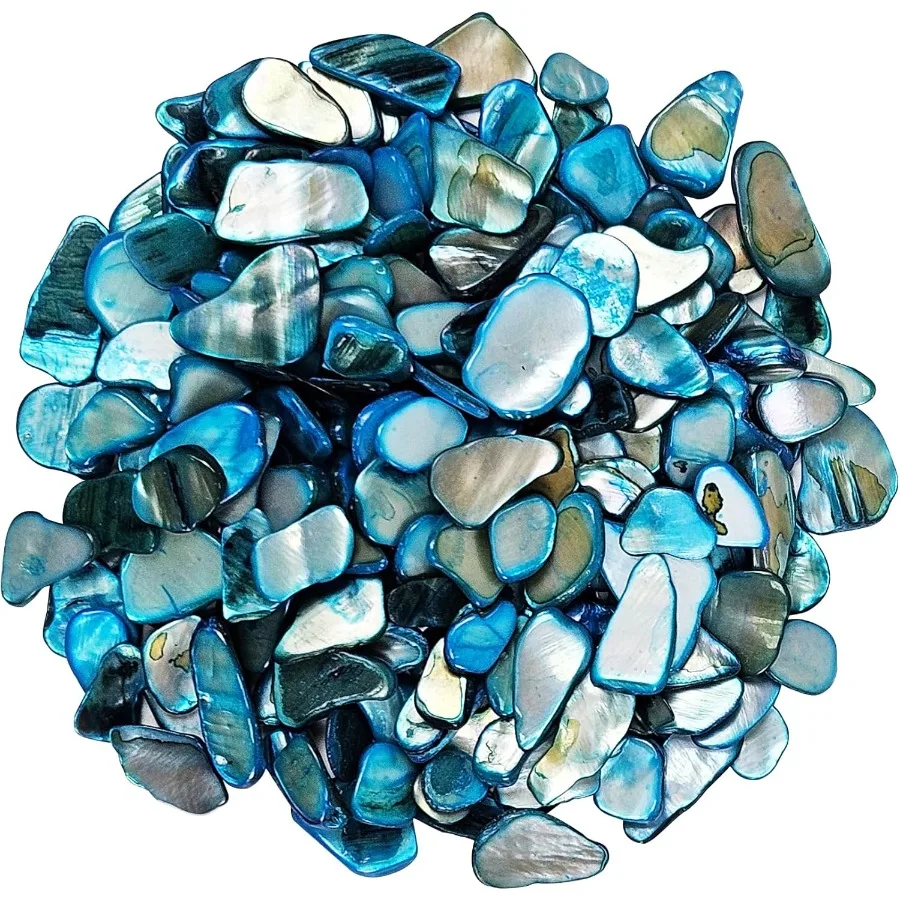 

tural Crushed Shells Chips Irregular Mother of Pearl Seashell Fragments Sea Shell Pieces for Crafts Vase Filler Decorating Home