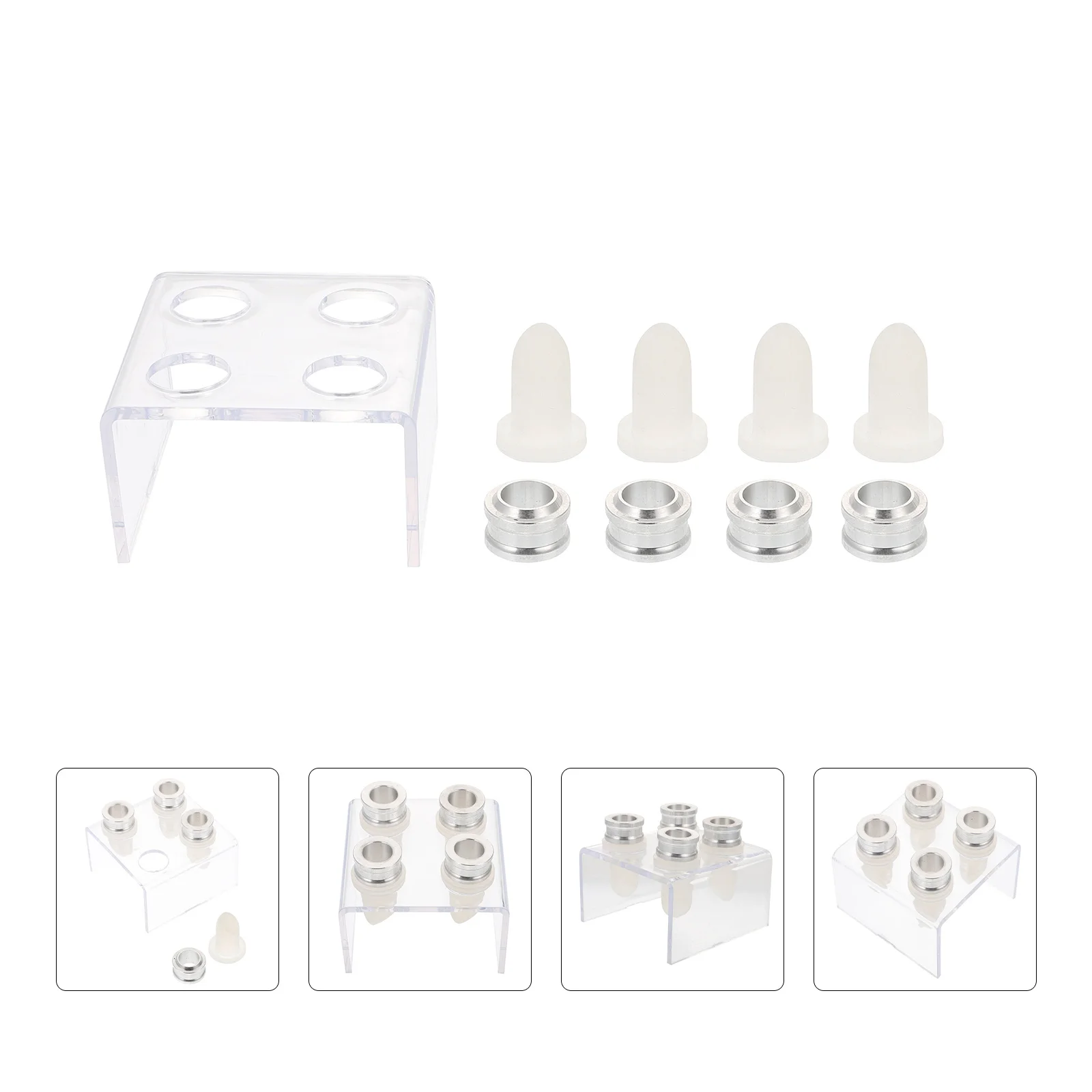 9 قطع 1 مللي متر لتقوم بها بنفسك قالب أحمر الشفاه قوالب السيليكون ل بلسم الشفاه اليدوية صنع أداة بلسم الشفاه صنع مجموعة أدوات حجم صغير #5