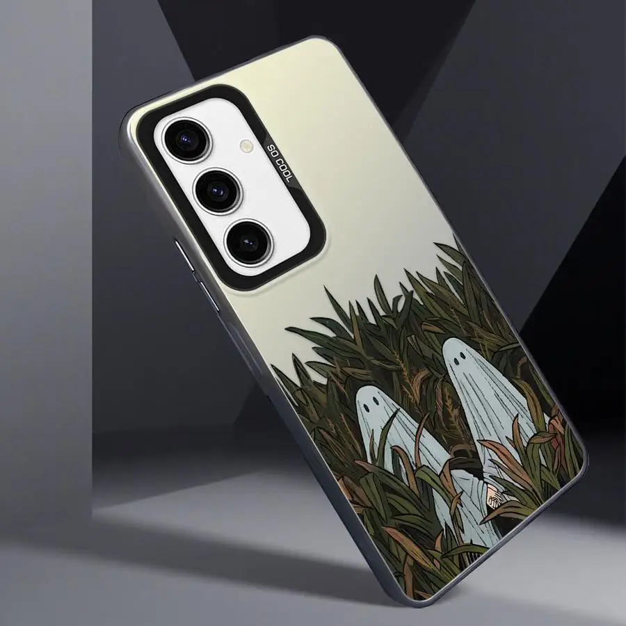 Strawberry Field Art Soft Cover Case for Samsung Galaxy A73 A52 A55 A35 A71 A72 A53 A26 A36 A51 A56 A54