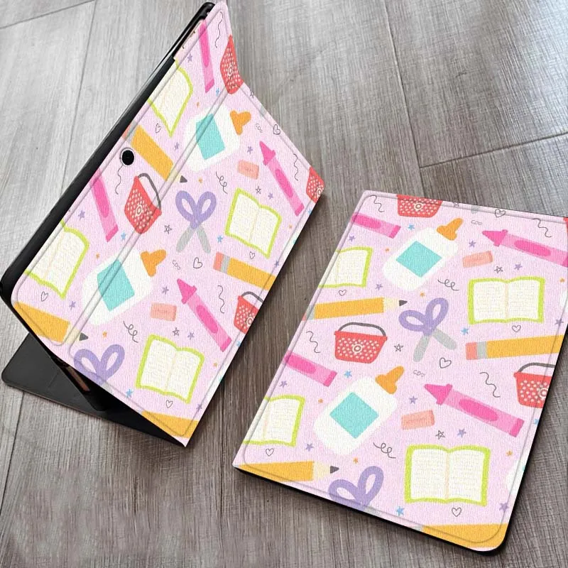 

Cartoon Curved Pencil Pattern For OPPO Realme Pad Air X 10.36 11 Inch Tablet Case