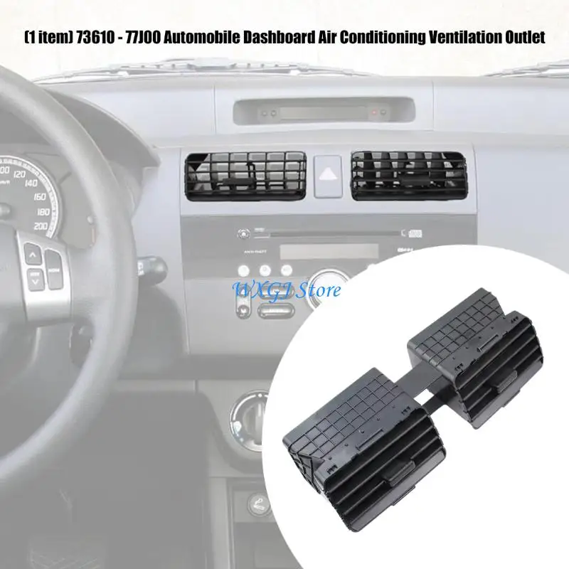 37JE Exact Fit AC Vent Outlet Accuracy Engineered Dashboard Vent for Car 2004 to 2010 Models Improves Cabin Flows
