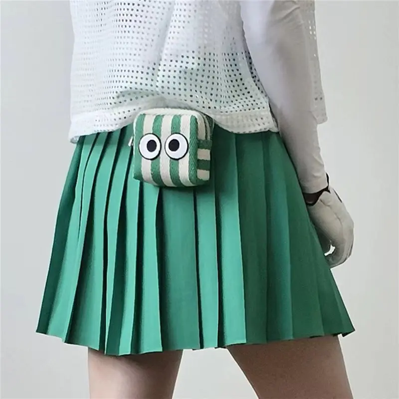 AEF6-Golf Bags Golf Waist Bag Large Capacity Small Ball Pocket Rotary Buckle Multifunctional Hanging Training Gifts