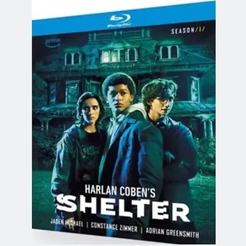 

BD Blu-ray Ultra HD American TV Series Harlan Cobains Shelter Season 1 2 Disc CD Box