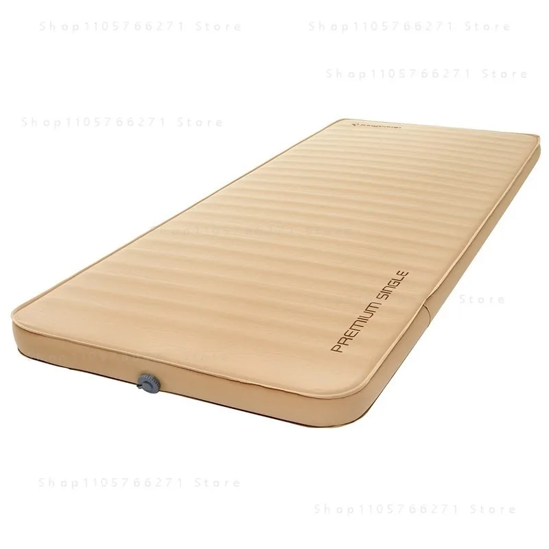 Modern  Foldable Single High Blow-Up Air Bed Frame for Camping & Guest Use (Mattress & Pump Not Included)