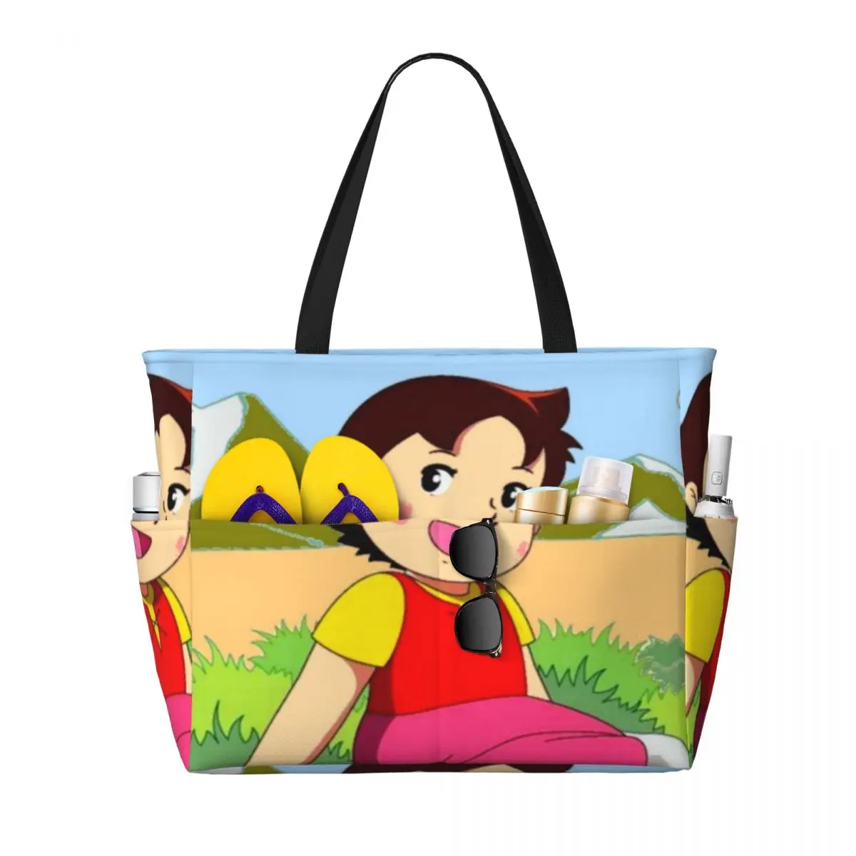 

Пляжная большая сумка Heidi Feet In The Water Спортивная сумка для занятий йогой в тренажерном зале Большая большая сумка Женская дорожная сумка Сумка для фитнеса