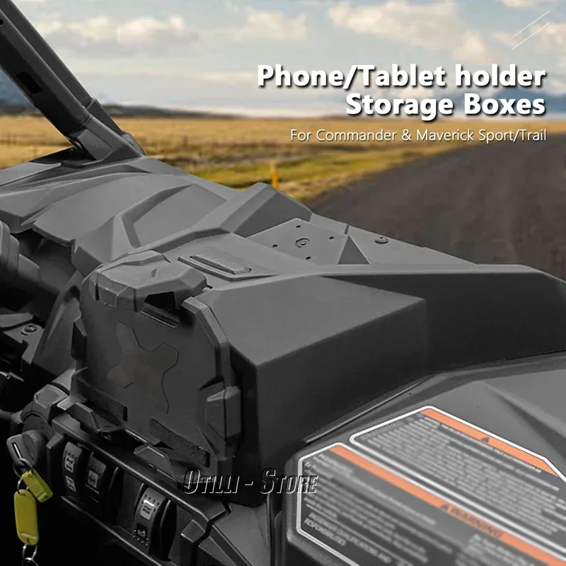 GPS Tablet Phone Electronic Device Holder Consoles For Can Am Maverick Sport, Trail