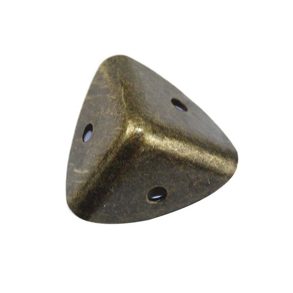Corner Protector Corner Guards Furniture Accessories 24pcs Bronze High Quality Retro Wood Box Corner Protector
