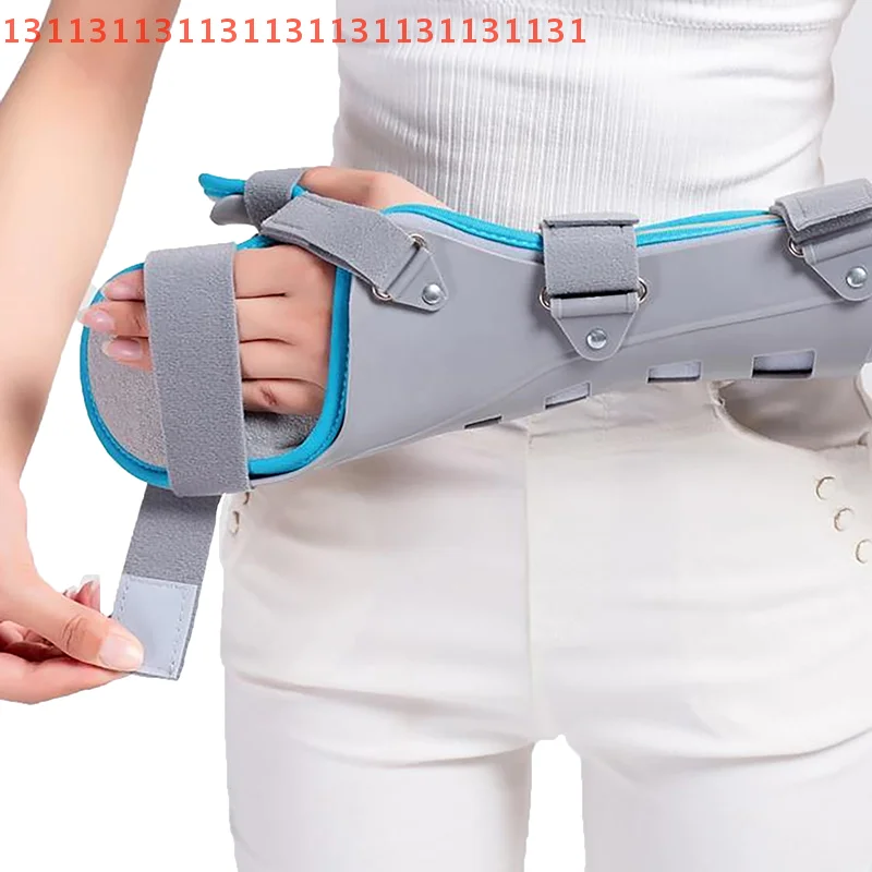 

Carpal Tunnel Splint Posture Corrector Bandage Joint Pain Relief Wrist Support Brace Adjustable Hand Fracture Fixed Strap Sprain