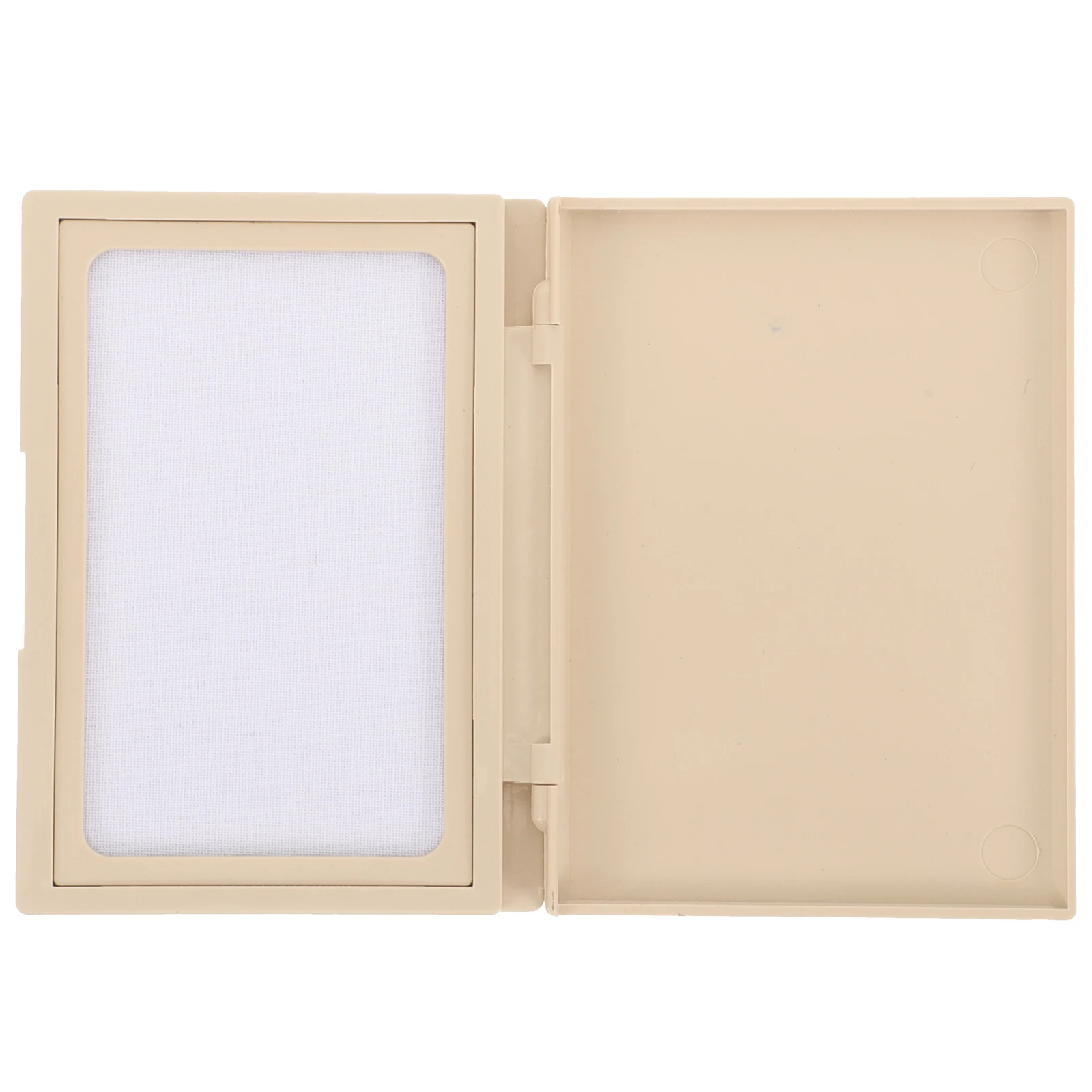 

Blank Baby Palm Foot Print Pad Large Square DIY Craft Stamp Ink Pads Office Use Plastic Safe Storage Case Included