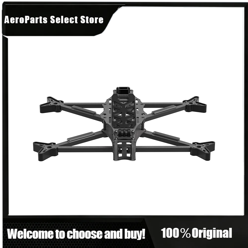 AP1AOS 7 V5 FPV Frame Kit With 8mm Arm Compatible With O4 Air Unit Pro / O3 Air Unit / HD Vista / BLITZ Whoop 1.6W VTX For FPV P