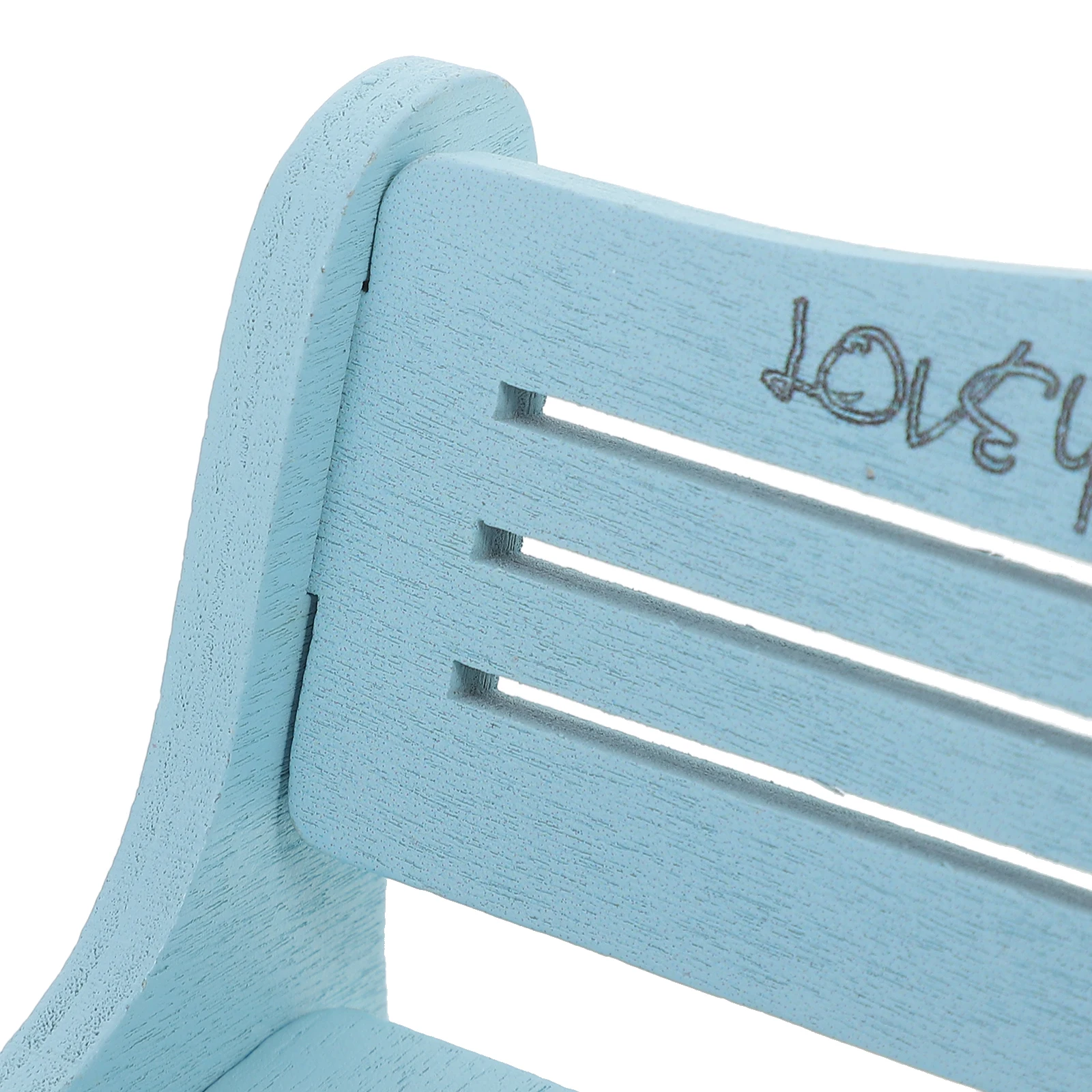 

Miniature Wooden Bench For House Decor Kids Bedroom Courtyard Living Room Ornament Accessories Mini Bench 12Cm