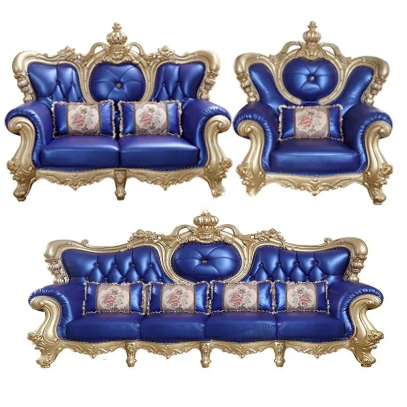 European furniture whole house set combination complete set crown high-end luxury high-end luxury villa sofa