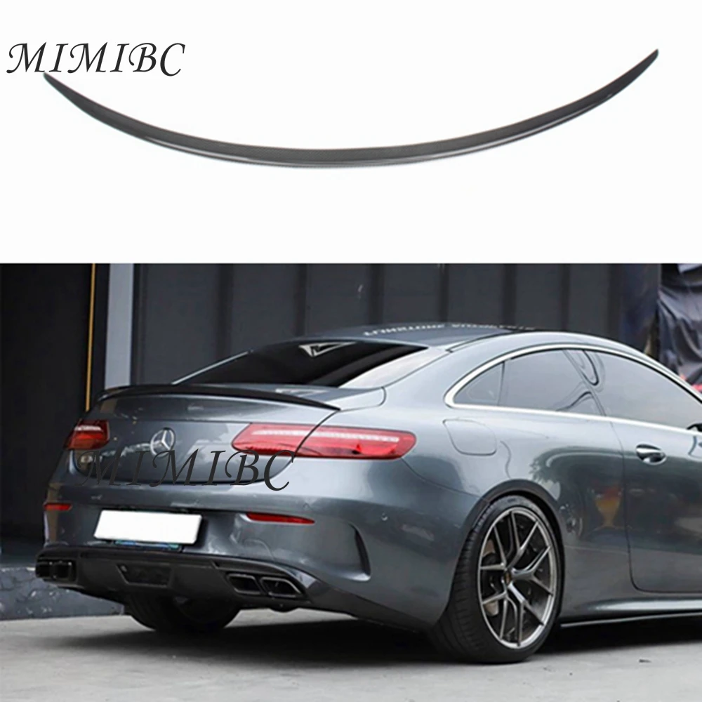 

FOR Mercedes-Benz E-Class W238 C238 2Door Coupe AMG Style Carbon Fiber Rear Spoiler Trunk Wing 2016-2023 FRP Forged carbon