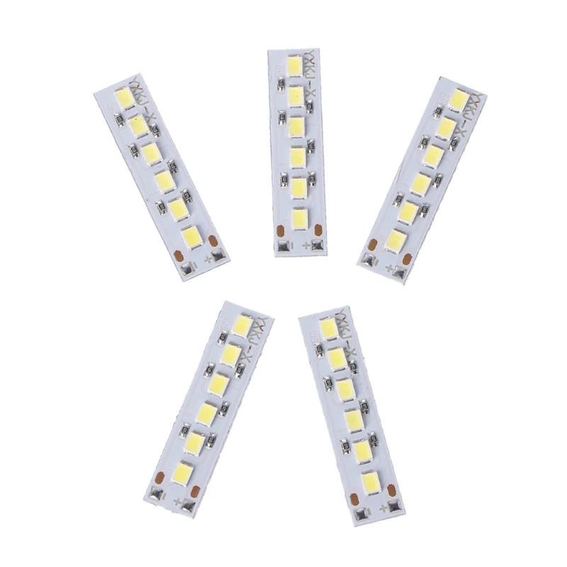 정전류 LED 라이트 리튬 온 USB 18650 디밍, DC 3.7V-5V, 5 개