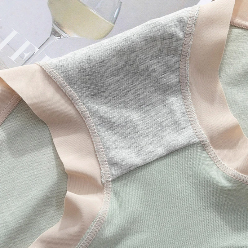 Bragas de maternidad de algodón sin costuras para mujer, ropa interior de cintura baja para el vientre, lencería para embarazadas, calzoncillos de