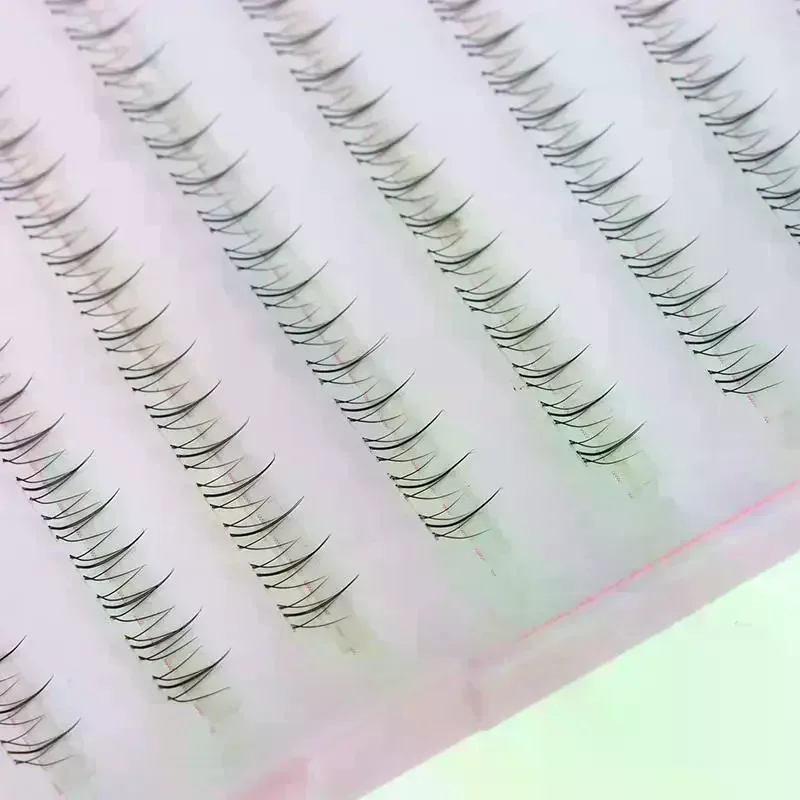 Comic Lower Lash Extension Clusters No Glue Need Bottom Eyelashes Natural Self Adhesive False Eyelashes Eye Makeup Tool 1 Set