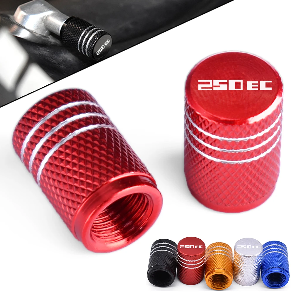 Für GASGAS GAS GAS EC 250 EC250 Motorradzubehör Aluminium Staubdichte Luftdichte Rad-Reifen-Ventilkappe