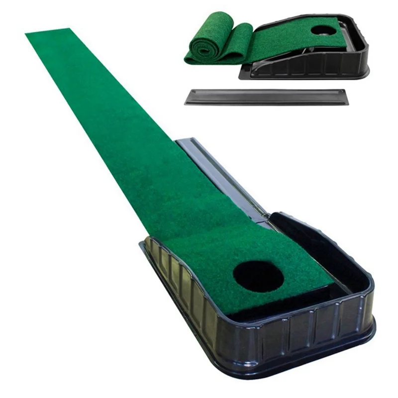 

Y67A-Indoor Golf Putting Mat , Portable Mini Golf Green Putting Mat , Mini Golf Practice Mat For Home Or Office