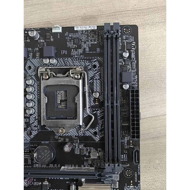 Used for ASUS H110M-F Desktop Motherboard LGA 1151 Support 6th 7th Gen CPU DDR4 RAM With I/O Shield Free Thermal Grease