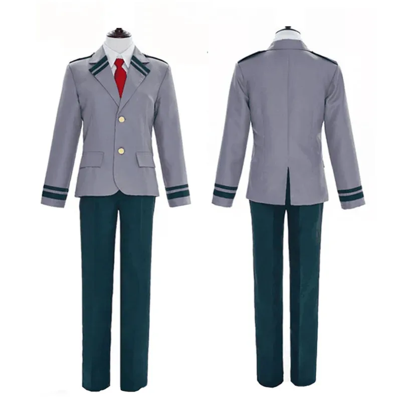 أزياء أنيمي بطلي الأكاديمية Midoriya Izuku أزياء تنكرية Bakuretsu المدرسة الثانوية Bakugou Katsuki موحدة Todoroki Shoto Cos Clothing