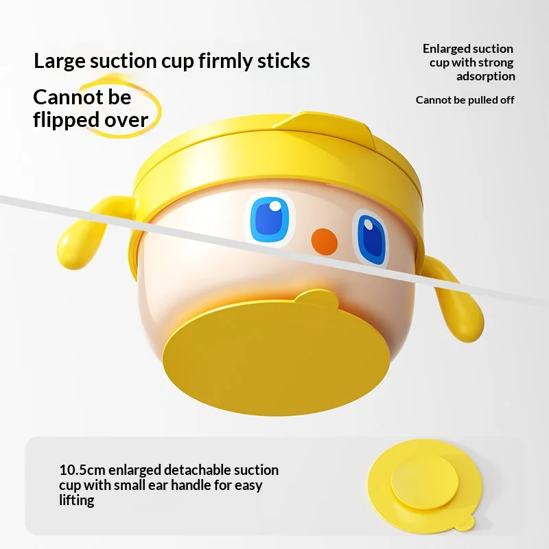 

Детская термоизолированная миска из PPSU с присоской, термомиска для риса и каши с водяным наполнением, посуда для младенцев и малышей