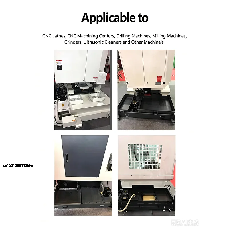 PracticalIndustrial Disc Oil Skimmer Cutting Coolant Oil Separator Scraper 220V 380V for CNC Machining Center Drilling Machin 21