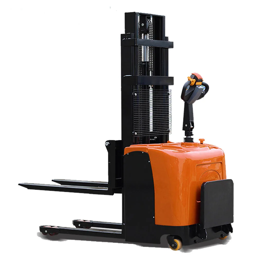 1000kg 1500kg 1.5ton pallet With 3.3m Lift Height walkie electric stacker