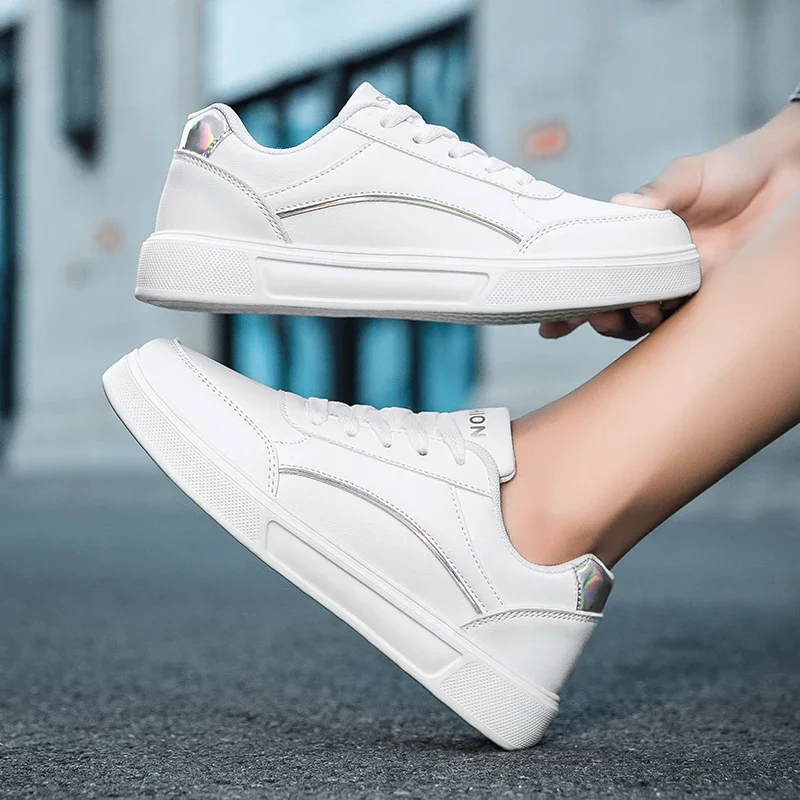 

2025 Casual Bling Skateboard Sneakers For Women Tennis Walking Shoes Hot Sell Woman Ladies