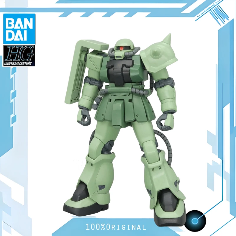 bandai-anime-hg-1-144-ms-06f2-zakuⅡf2-gundam-model-kit-collectibles-robot-quality-assembly-plastic-action-toys-figures-gift