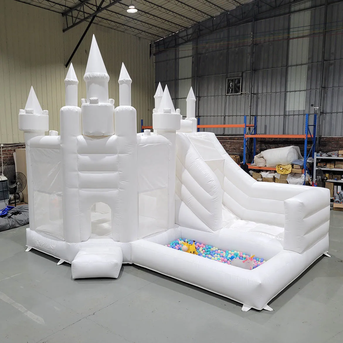 

Big castle inflatable castle with slide and jumping castle with blower